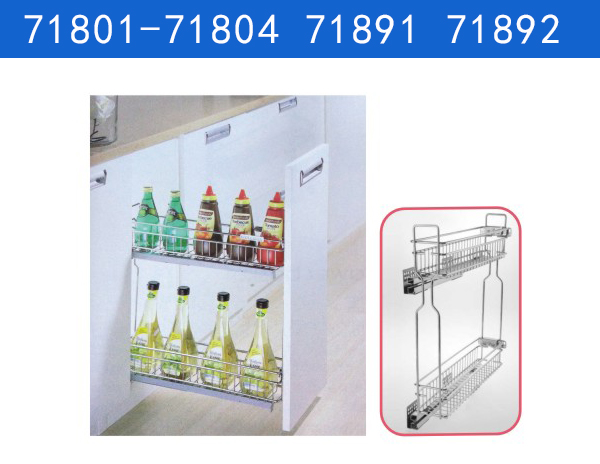 71801 Shelf drawer basket
