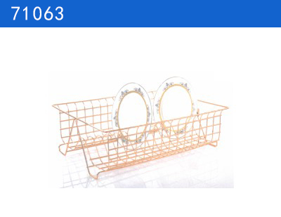 71063  Copper dish drainer